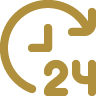 24/7 Support icon