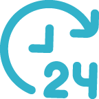 24/7 Availability: icon