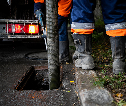 High-Pressure Cleaning