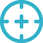 Powerful and Precise:  icon